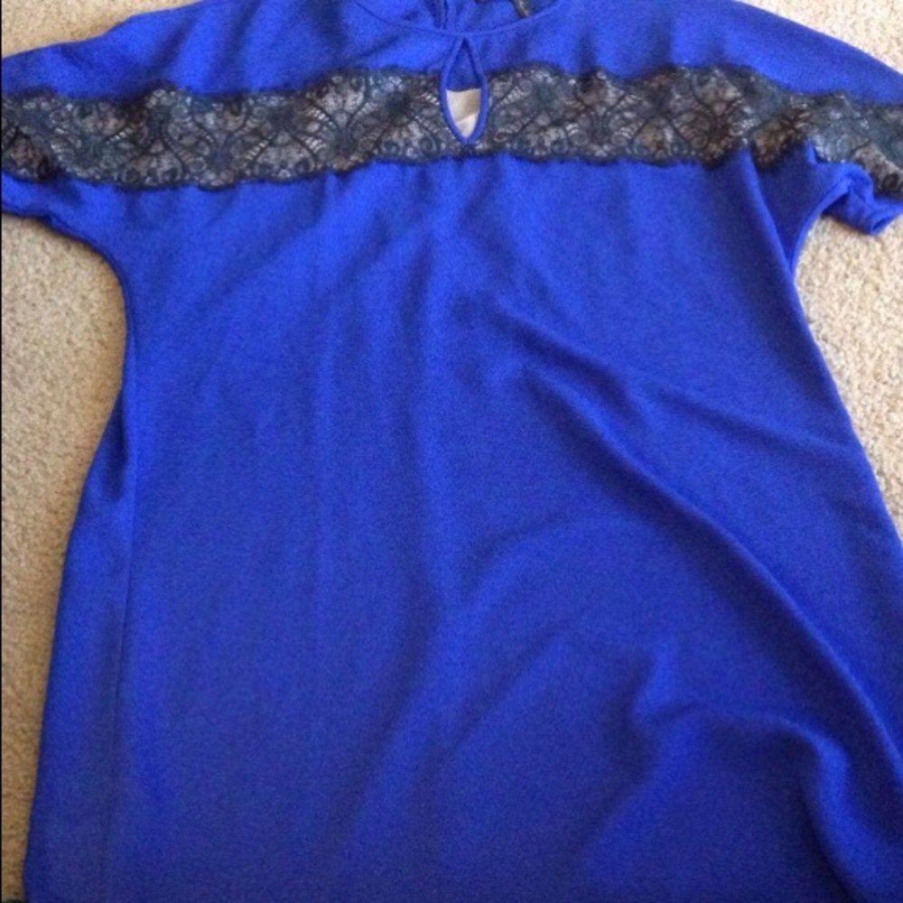 BCBG blue dress