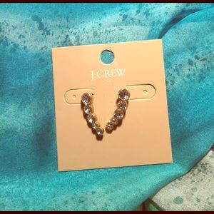 J. Crew crawler earrings