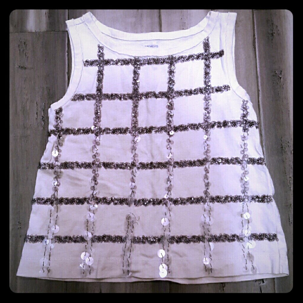 Crewcuts Sequined Tank