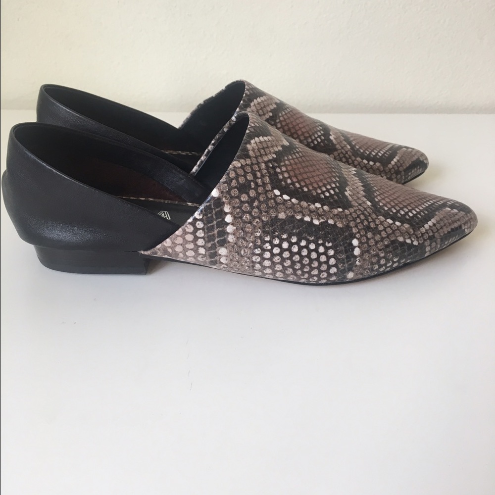 ASKA Lennox snakeskin loafers - Picture 2 of 8