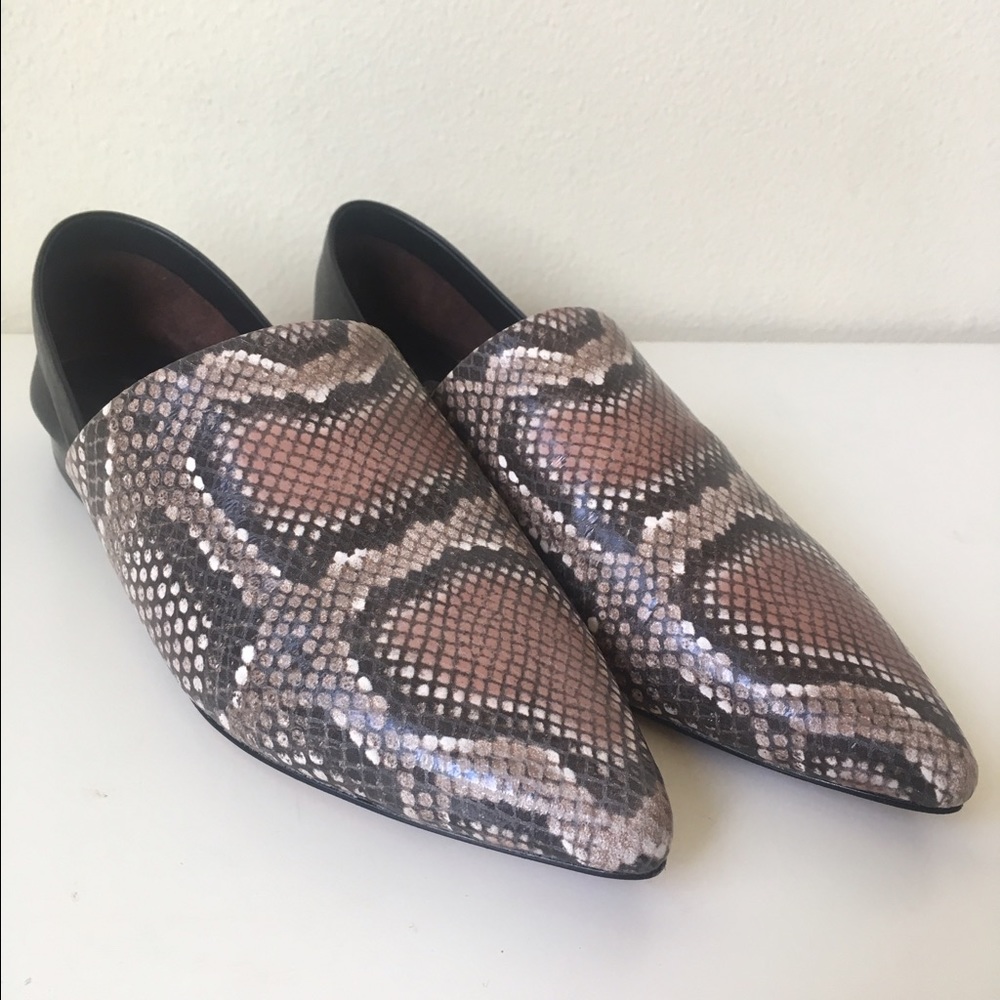 ASKA Lennox snakeskin loafers - Picture 3 of 8