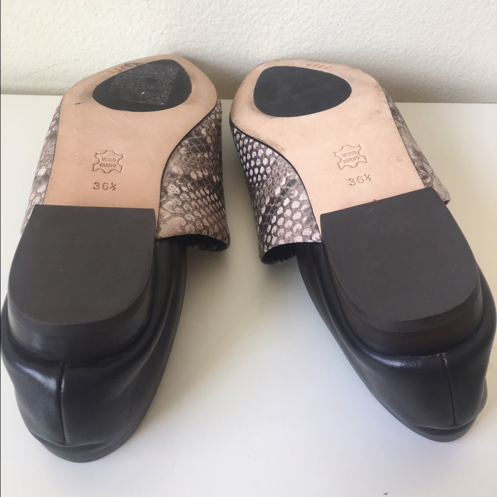 ASKA Lennox snakeskin loafers - Picture 5 of 8