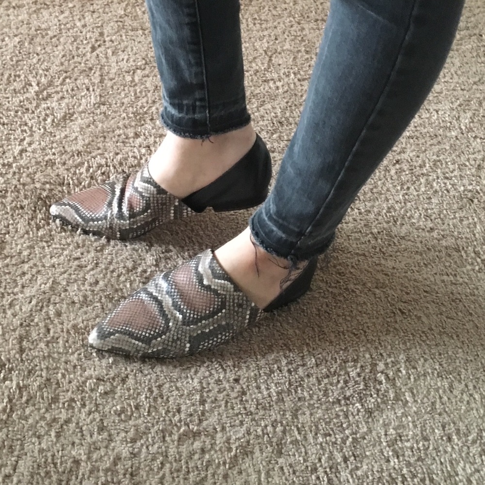 ASKA Lennox snakeskin loafers - Picture 8 of 8
