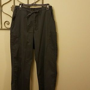 Gray scrub pant