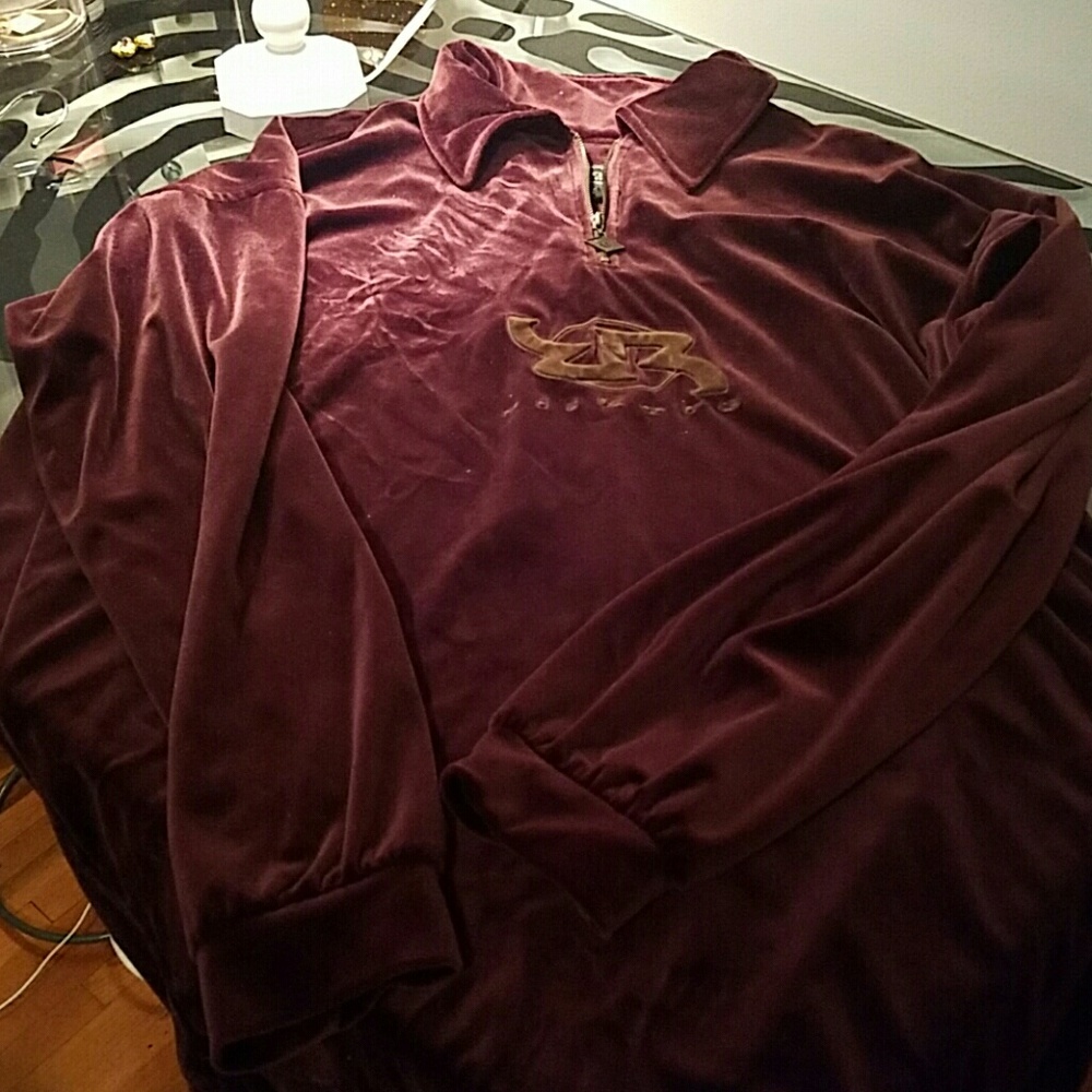 Velour Pullover - Picture 2 of 2