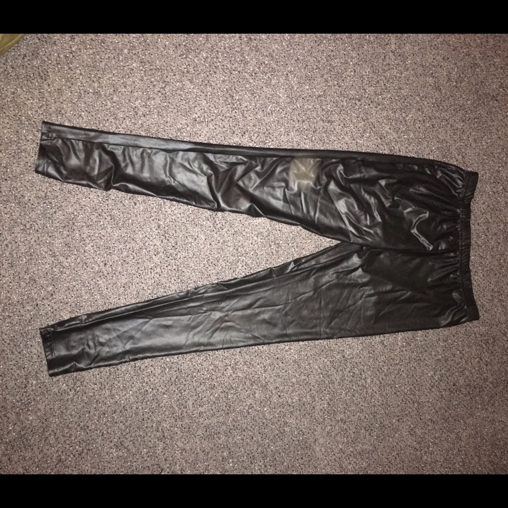 Faux Leather Leggings