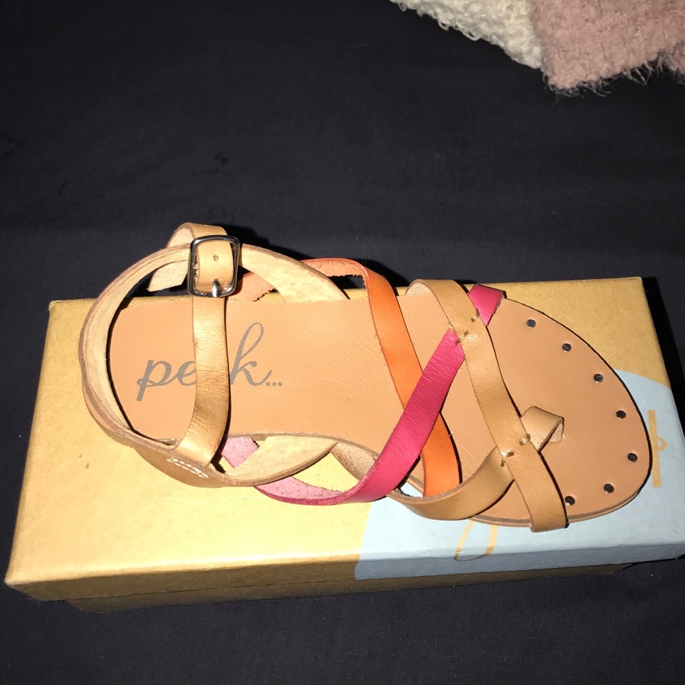 Multicolor sandals