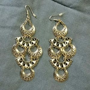 Delicate  Cascading earrings