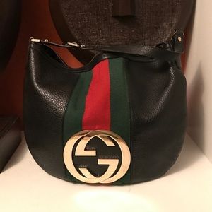 Gucci Web Hobo