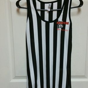 Referee Styled Hooters Tank top