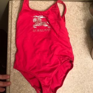 Burberry bathing suit toddler 3y