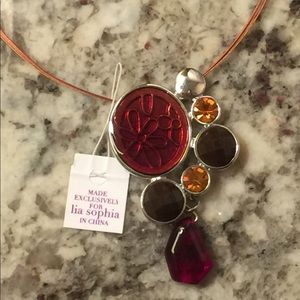 Lia Sophia Spiced Necklace 16-19"