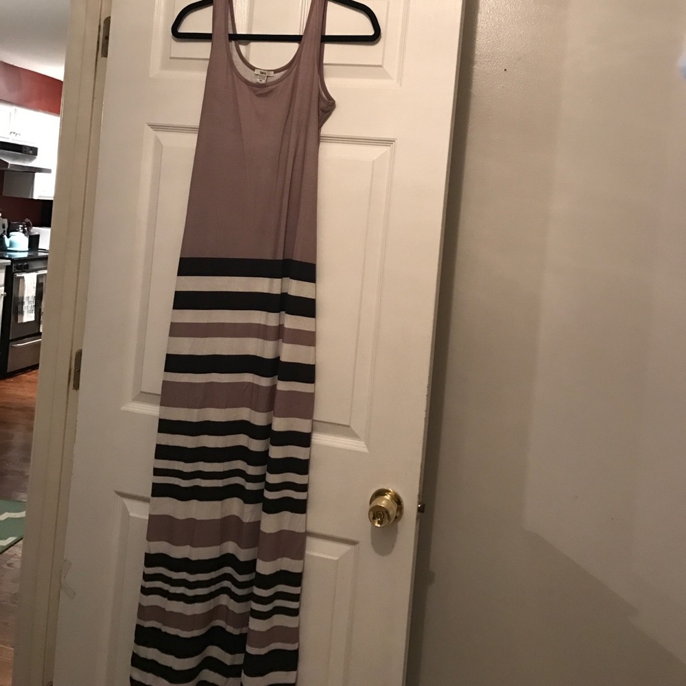 Maxi stripe dress
