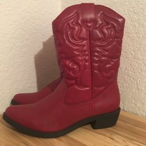 Red Rampage Cowboy Boots
