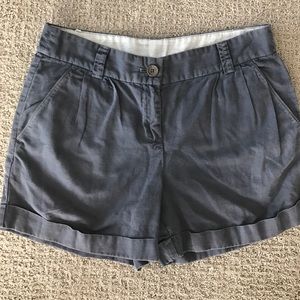 J. Crew Navy Chino Shorts Sz 2
