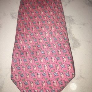 Vineyard Vines Pink Lemonade/Umbrella Tie