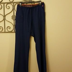 Navy blue scrub pant