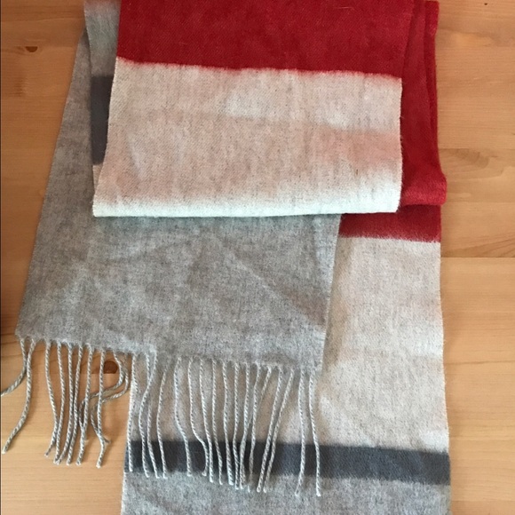 Color Block Cashmere Scarf - Picture 2 of 3