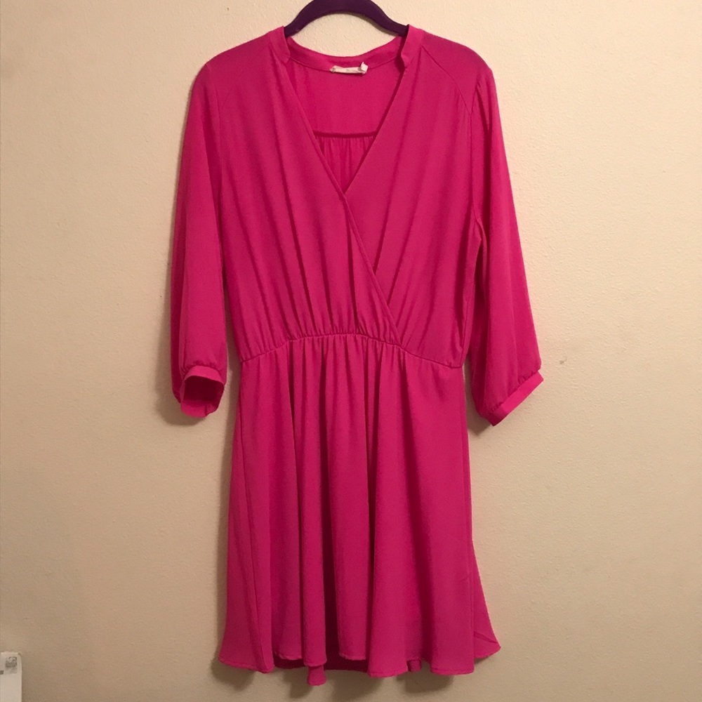 3/4 sleeve dress
