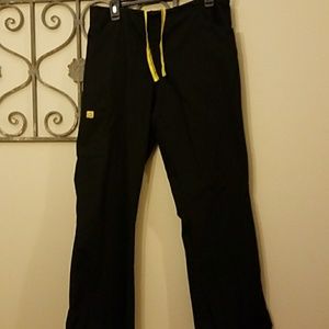 Black scrub pant