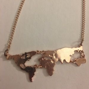 Map necklace