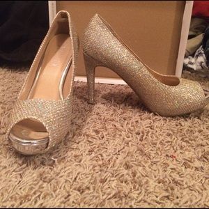 Gold heels