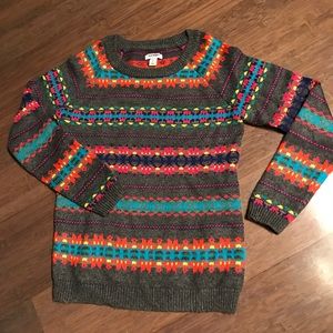 Colorful Knit Sweater