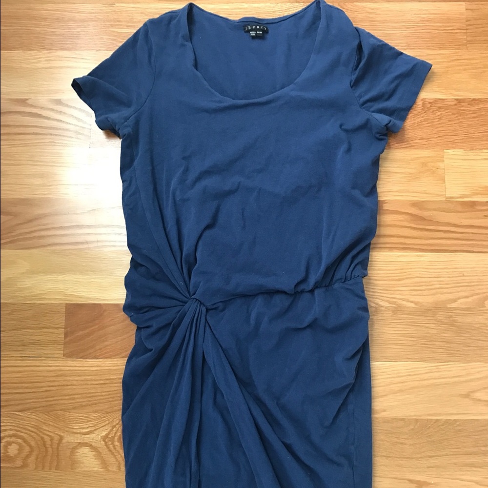 THEORY - stretch cotton dress SIZE MEDIUM