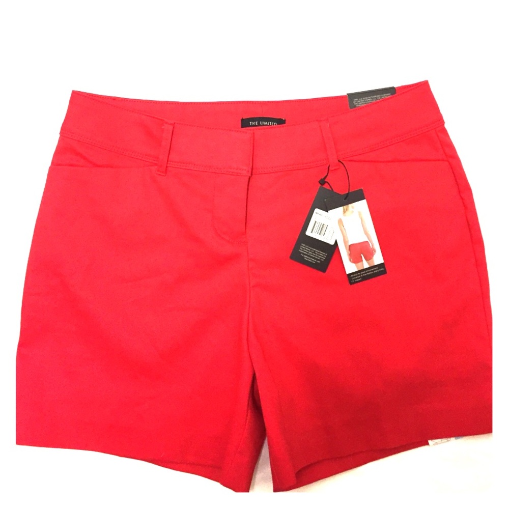 (SOLD)The Limited Tailored Short Harvest Red Short