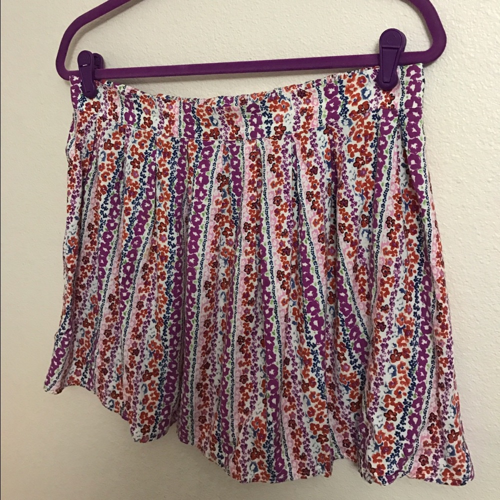 Floral skirt