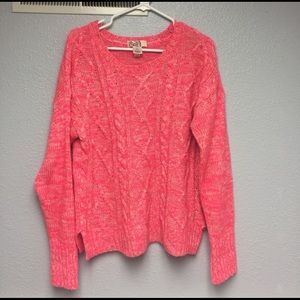 So Pink sweater size XL