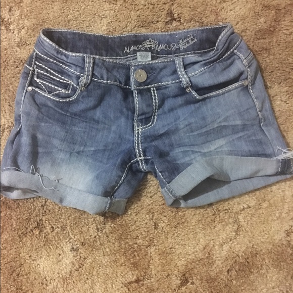 denim shorts - Picture 1 of 2