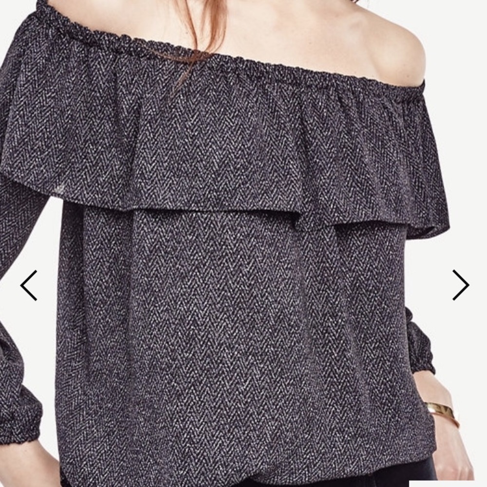 Reduced! NWT Ann Taylor LS cold shoulder top!