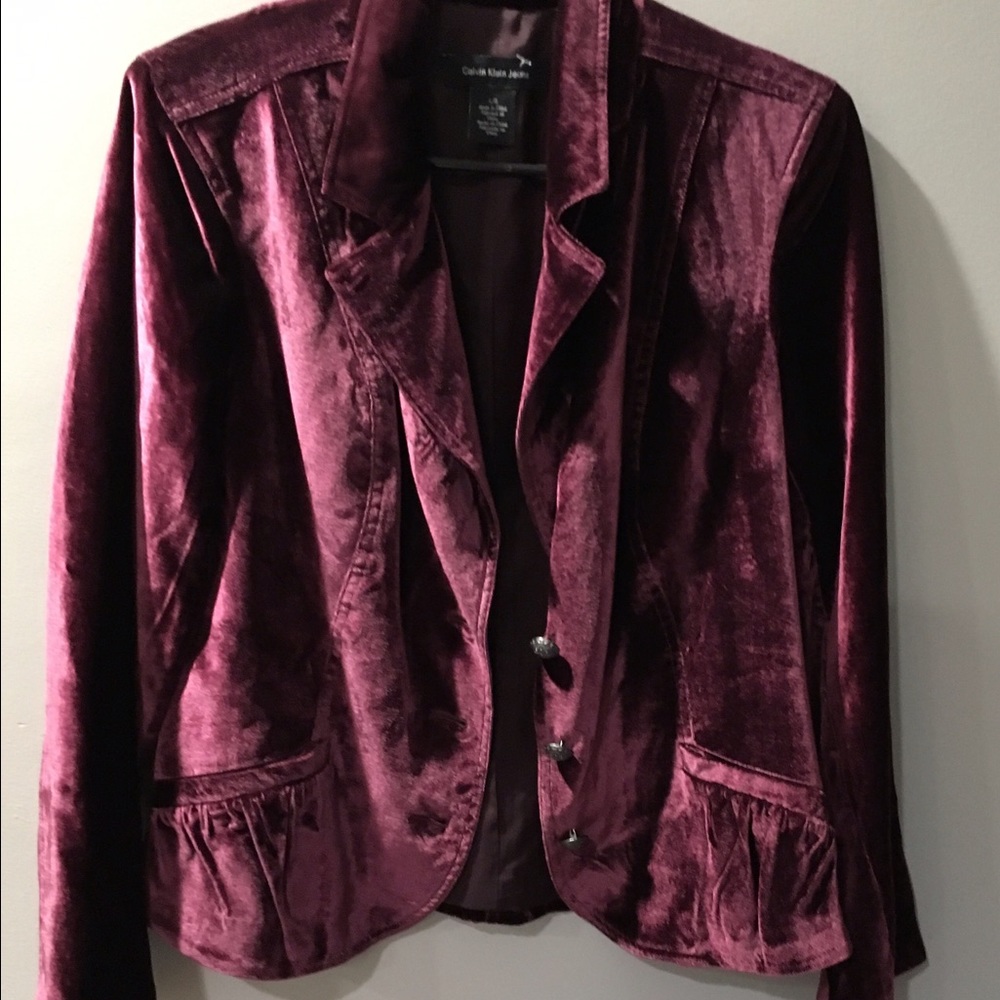 Calvin Klein Velour Jacket