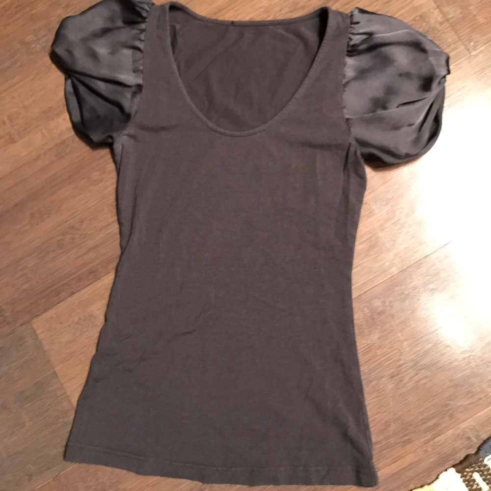 Bow Sleeve Top