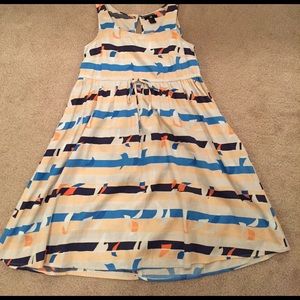 Cotton adjustable wast summer dress