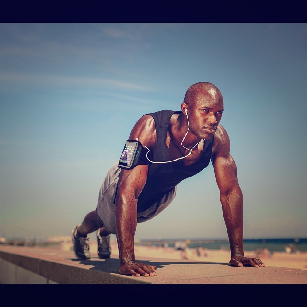 Excercise phone holder