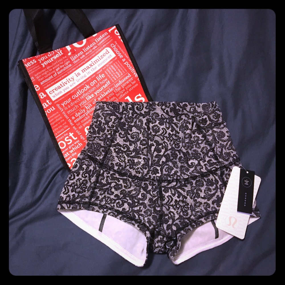 High waisted wunder under short