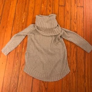 Gray Turtle Neck