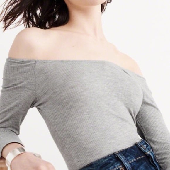 Abercrombie & Fitch Tops - NWT Off-The-Shoulder Bodysuit