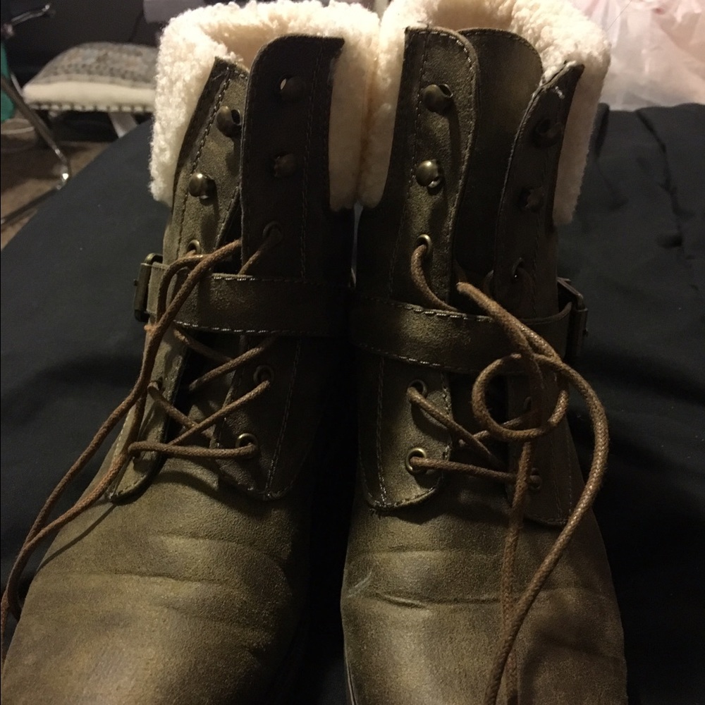 Just fab booties, lightly worn