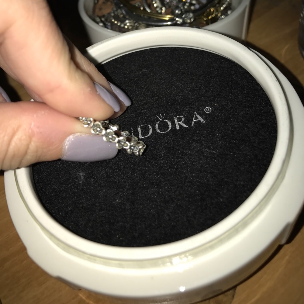 Flower pandora ring