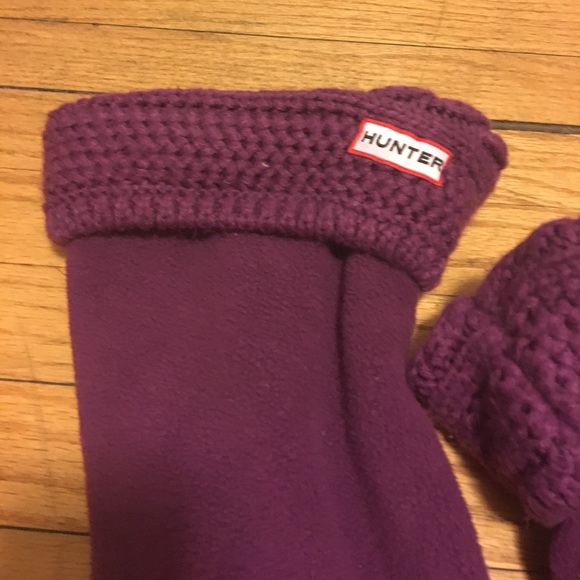 NWOT Crocheted Hunter Boot Socks (never used) - Picture 2 of 2