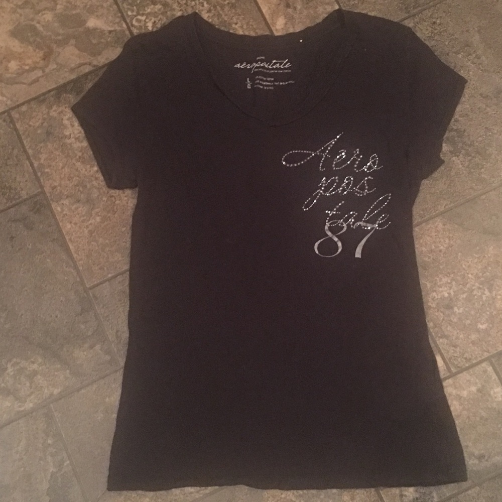 BLING Aeropostale shirt with wings!