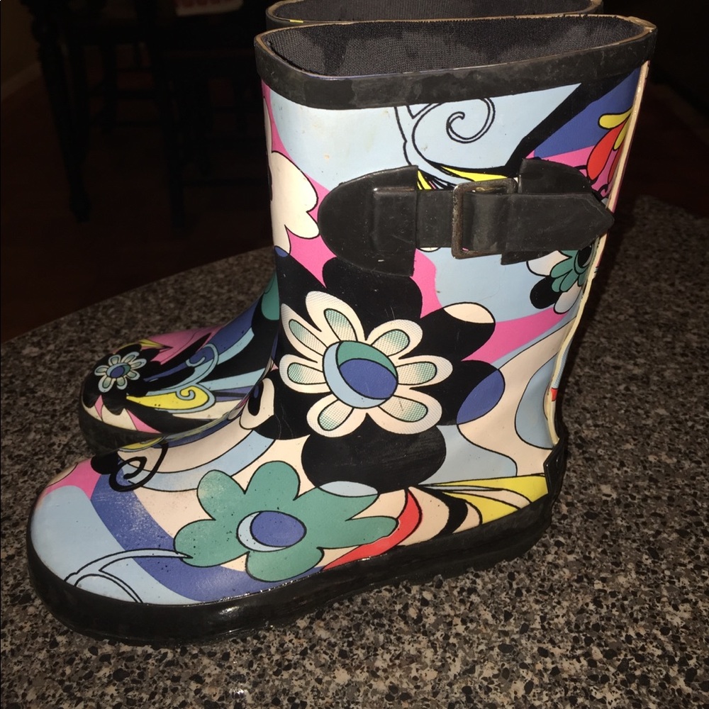 Adorable Girls Corky's Rain Boots