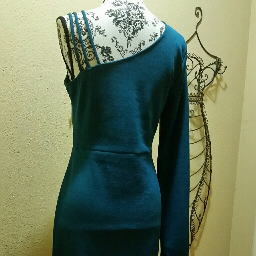 Teal Midi dress Size