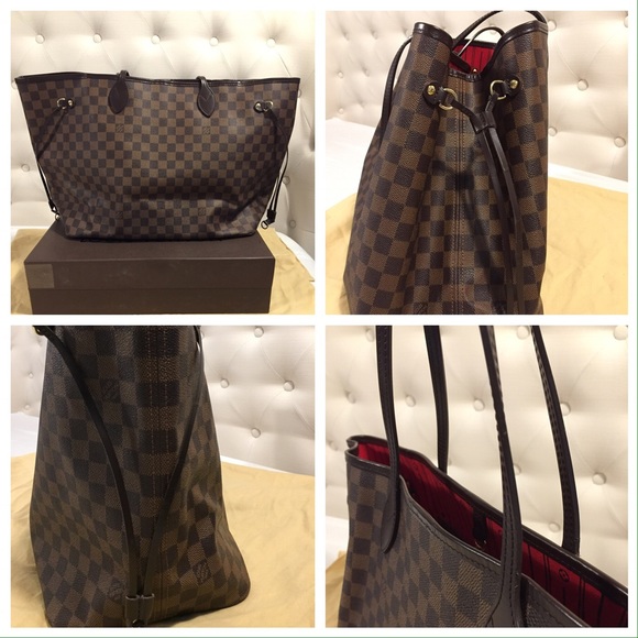 Authentic Louis Vuitton Neverfull GM Damier - Picture 5 of 8