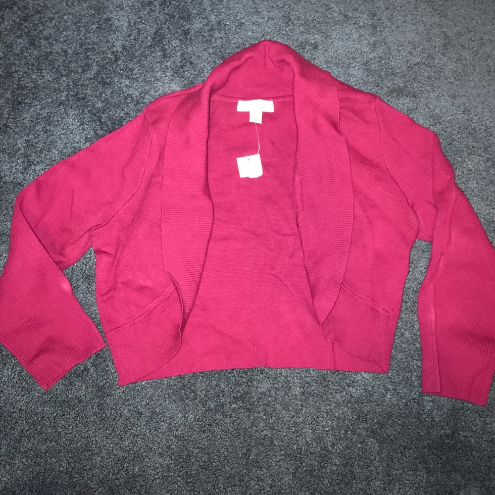 Dress Barn Magenta shrug
