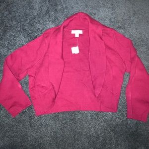Dress Barn Magenta shrug