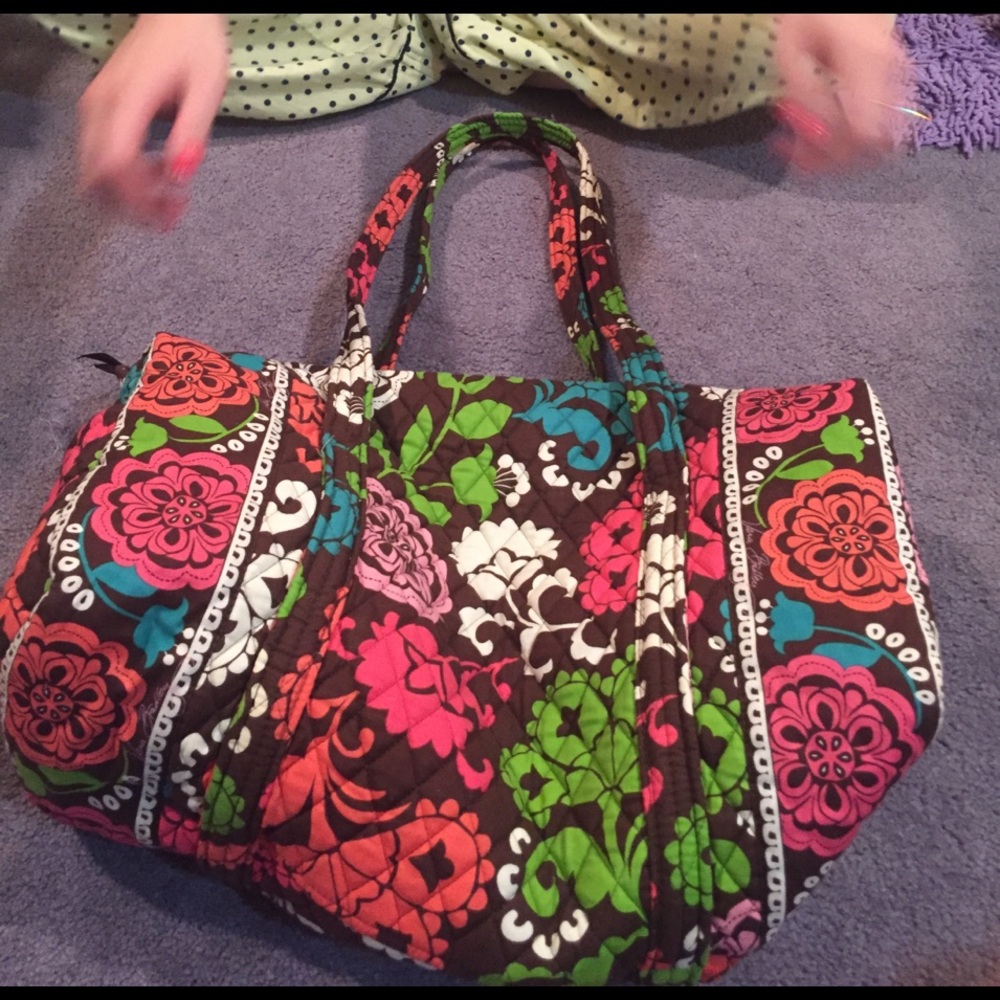 Vera Bradley small duffel bag